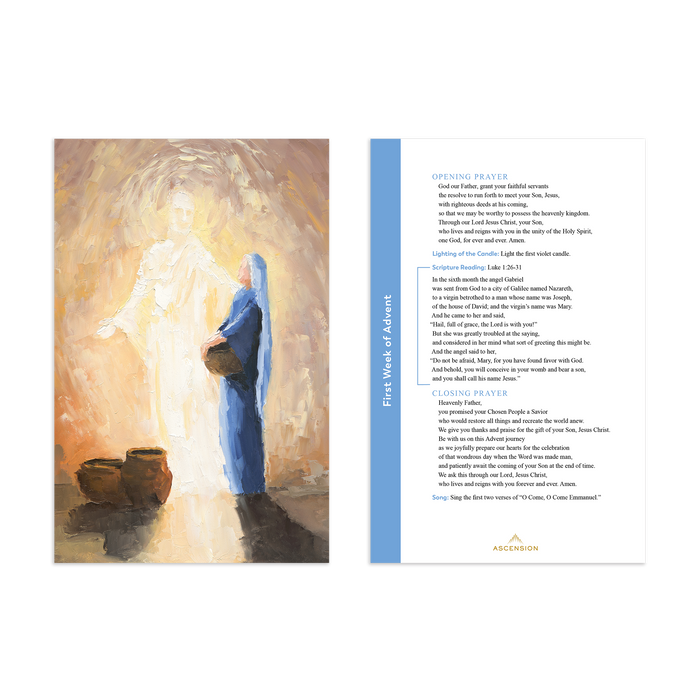 Rejoice! An Advent Pilgrimage into the Heart of Scripture: Year A, Journal and Advent Prayer Cards Bundle