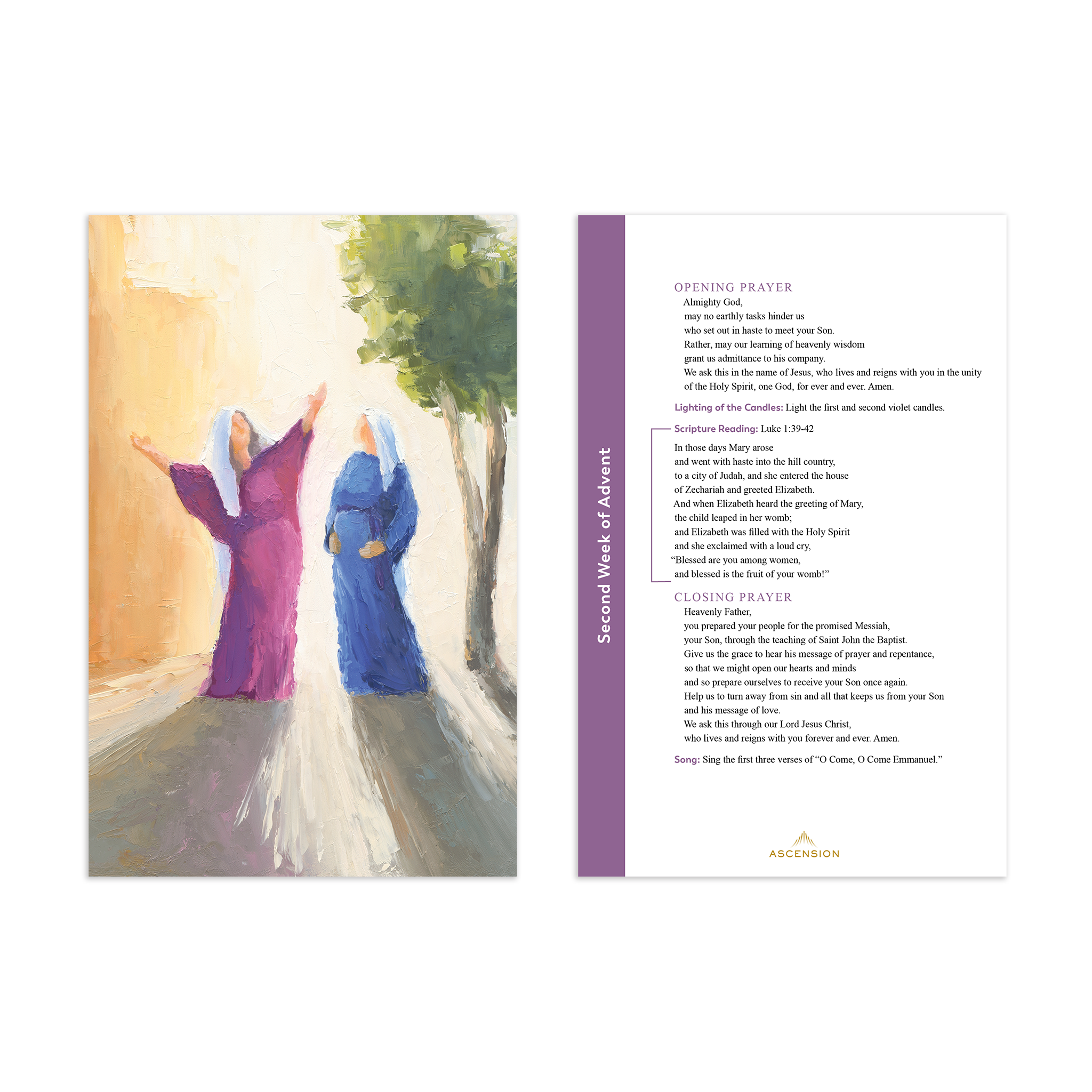 Rejoice! Advent Prayer Cards