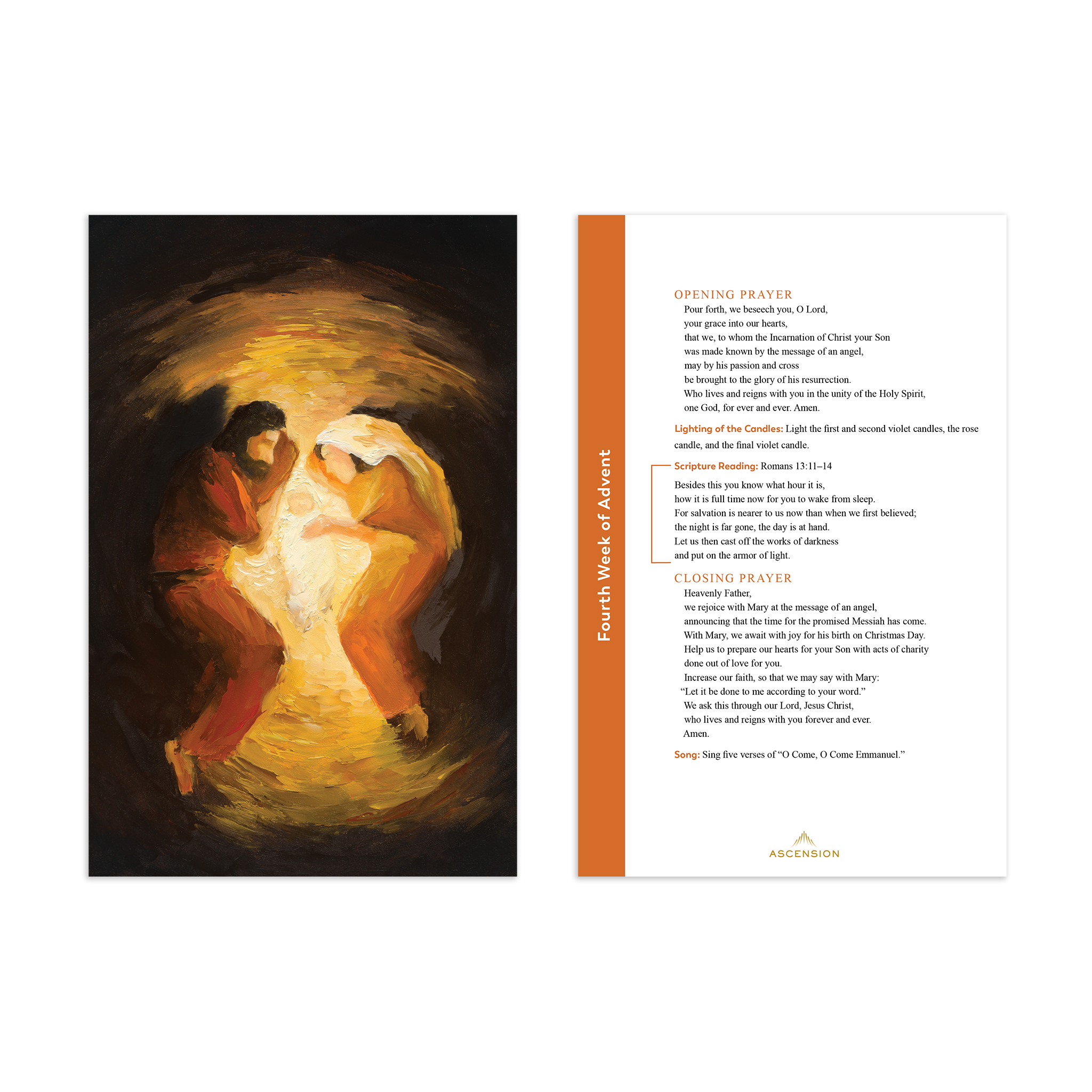 Rejoice! Advent Meditations with the Holy Family Journal and Advent Prayer Cards Bundle