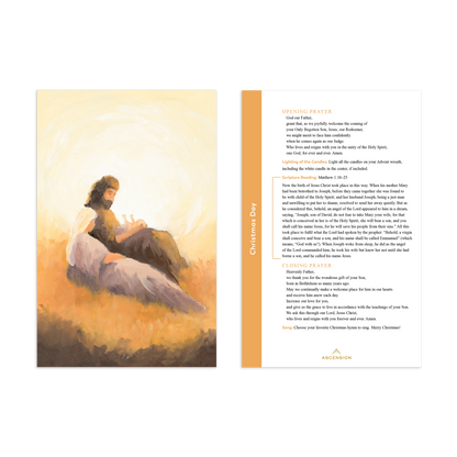 Rejoice! Advent Meditations with Joseph Journal and Advent Prayer Cards Bundle