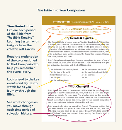 The Bible in a Year Companion, Volume I