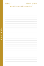 The Bible in a Year Notebook, 2nd Edition