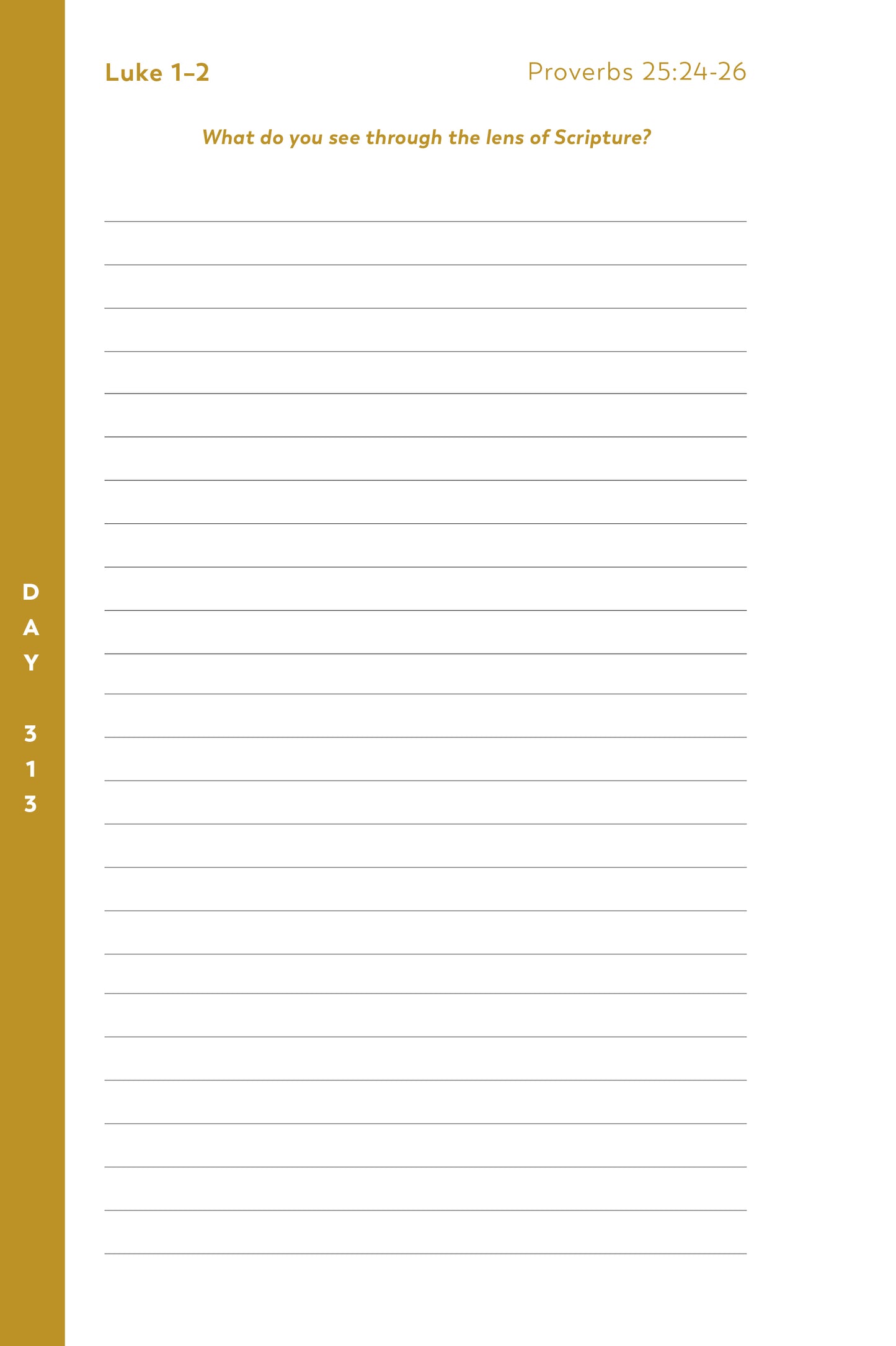 The Bible in a Year Notebook, 2nd Edition