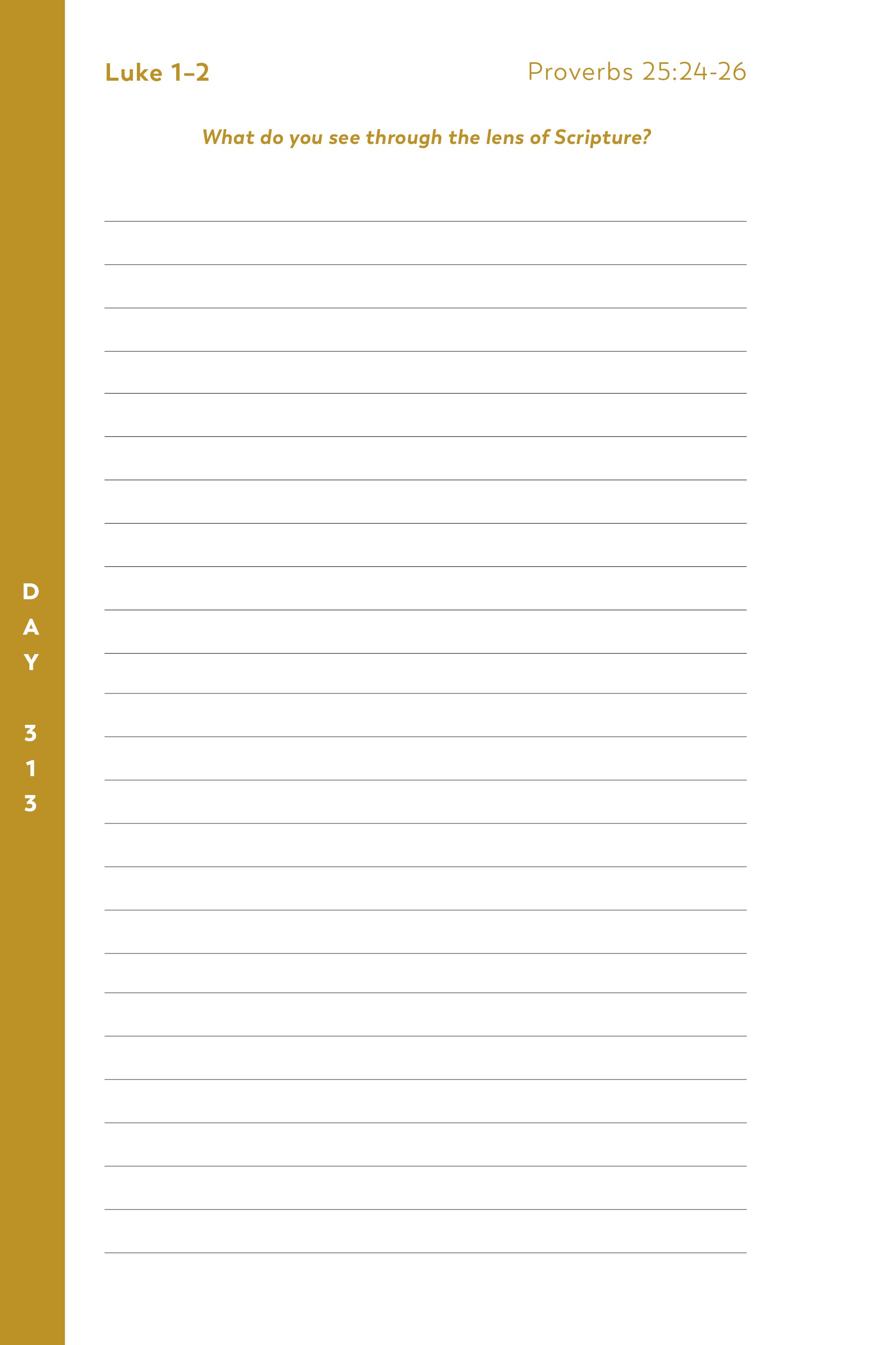 The Bible in a Year Notebook, 2nd Edition