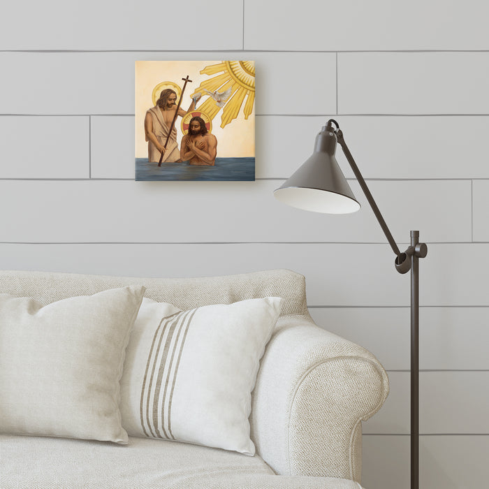 Canvas Print – The Baptism of Christ (12x12)