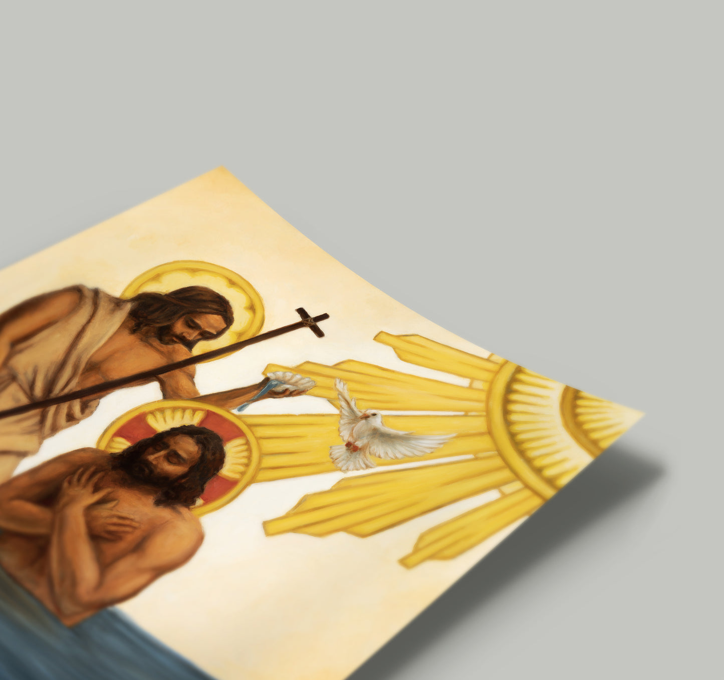 Fine Art Print - The Baptism of Christ (12x12)