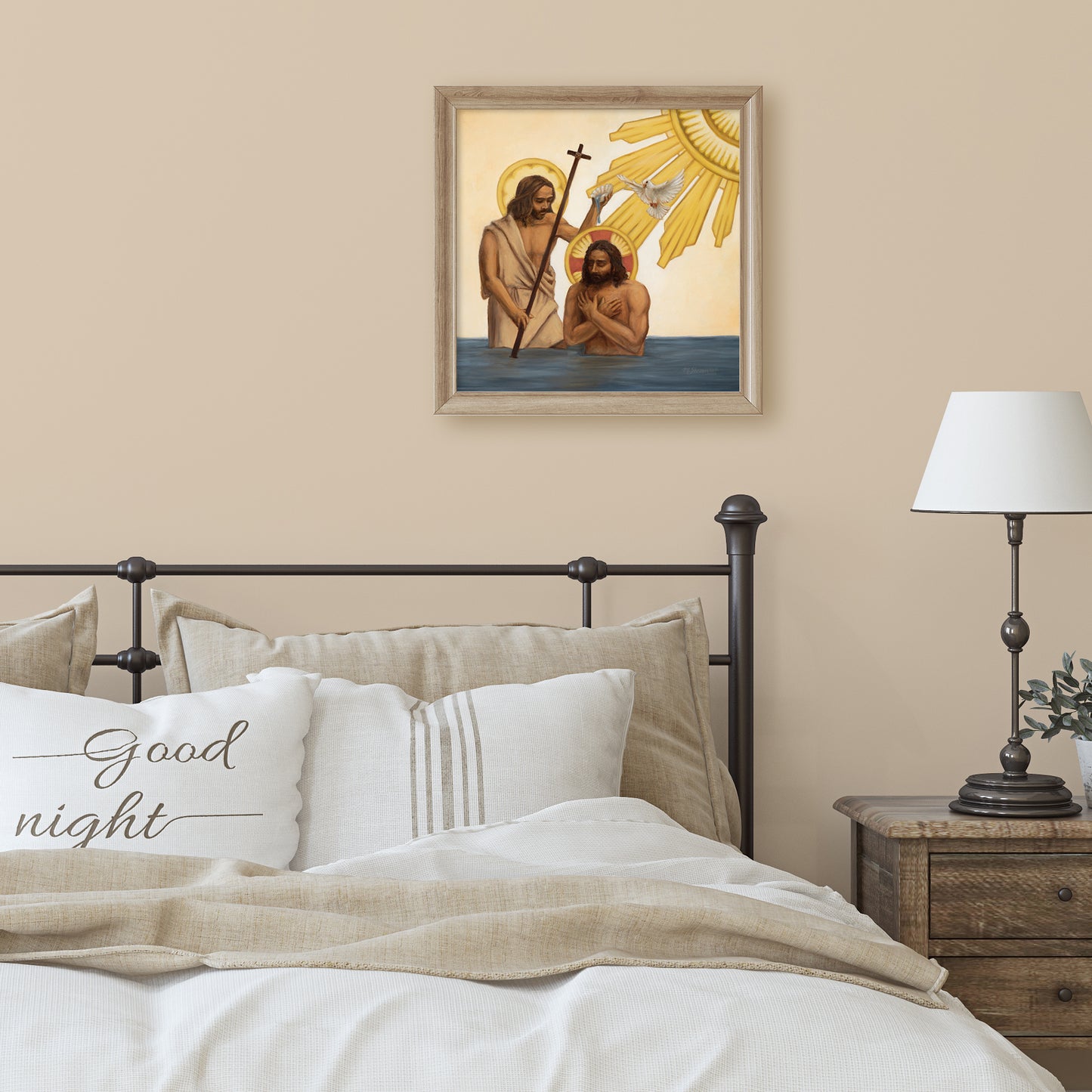 Fine Art Print - The Baptism of Christ (12x12)