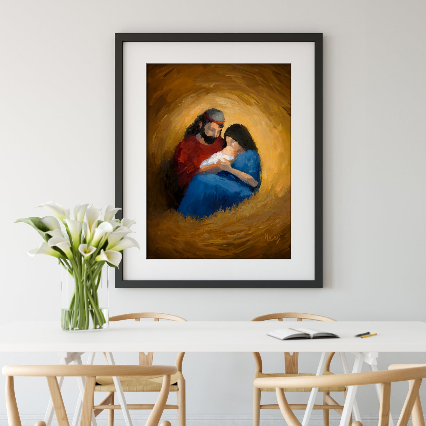 Rejoice! Fine Art Canvas Prints: Behold Him