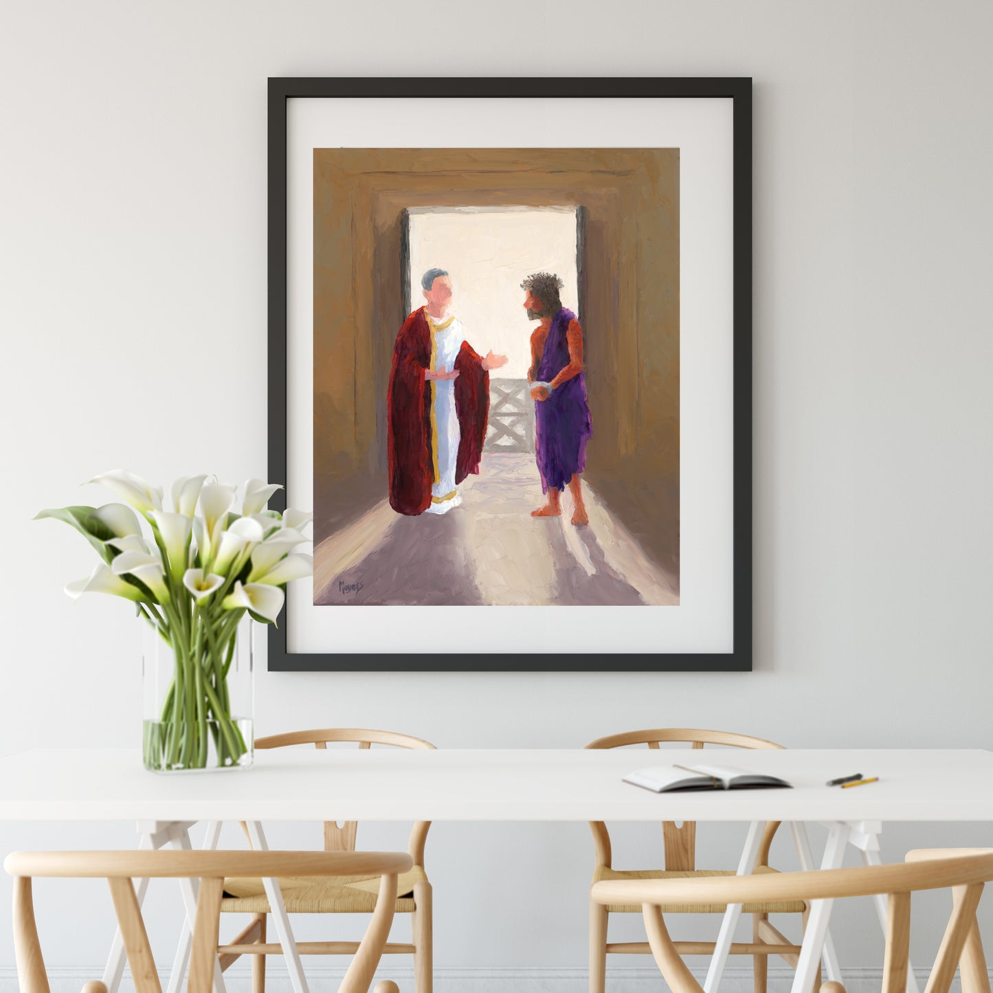 The Ascension Lenten Companion Art Prints: Christ and Pilate