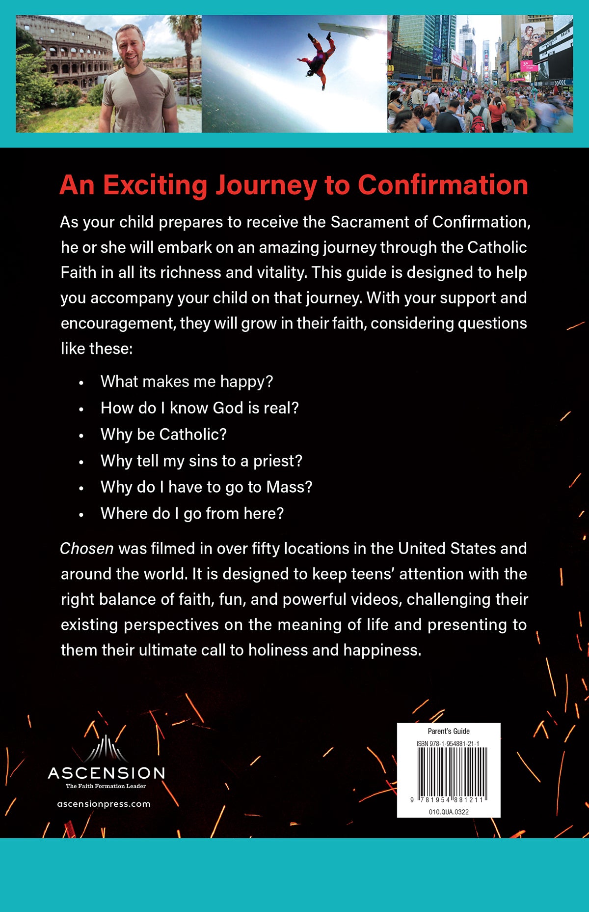 Chosen Your Journey Toward Confirmation Answer Key Chosen: Your Journey to Confirmation, Parent's Guide – Ascension