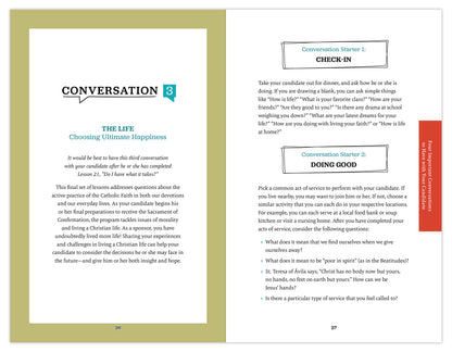 Chosen: Your Journey to Confirmation, Sponsor's Guide