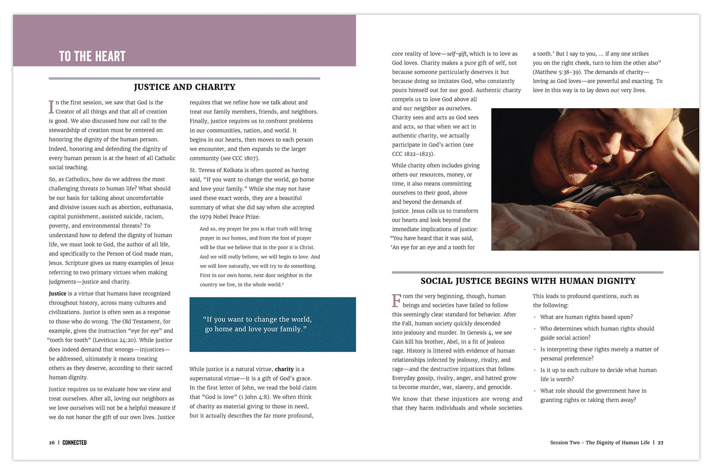Connected: Catholic Social Teaching for This Generation, Student Workbook