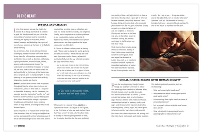 Connected: Catholic Social Teaching for This Generation, Student Workbook
