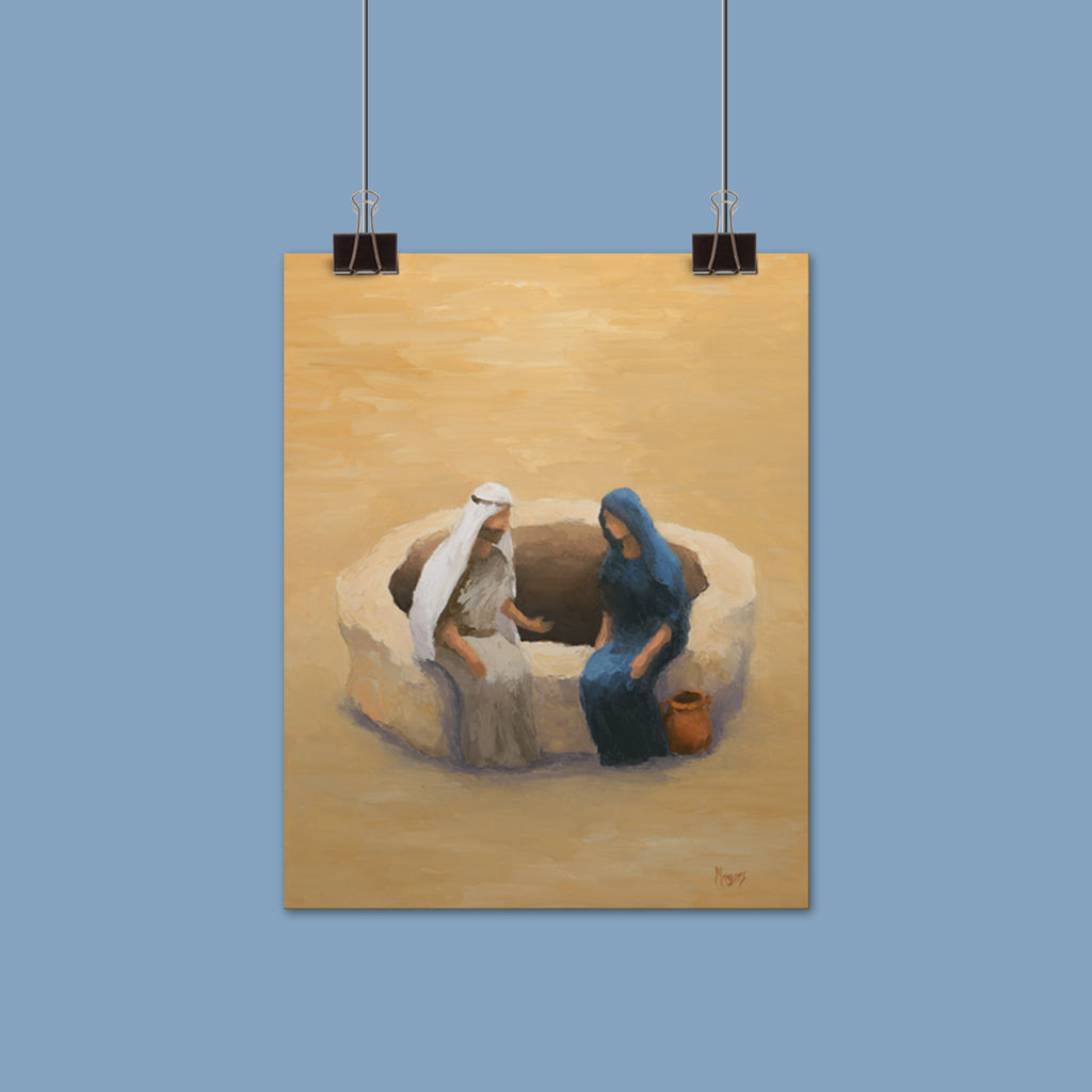 The Ascension Lenten Companion Fine Art Prints: Conversation at the Well