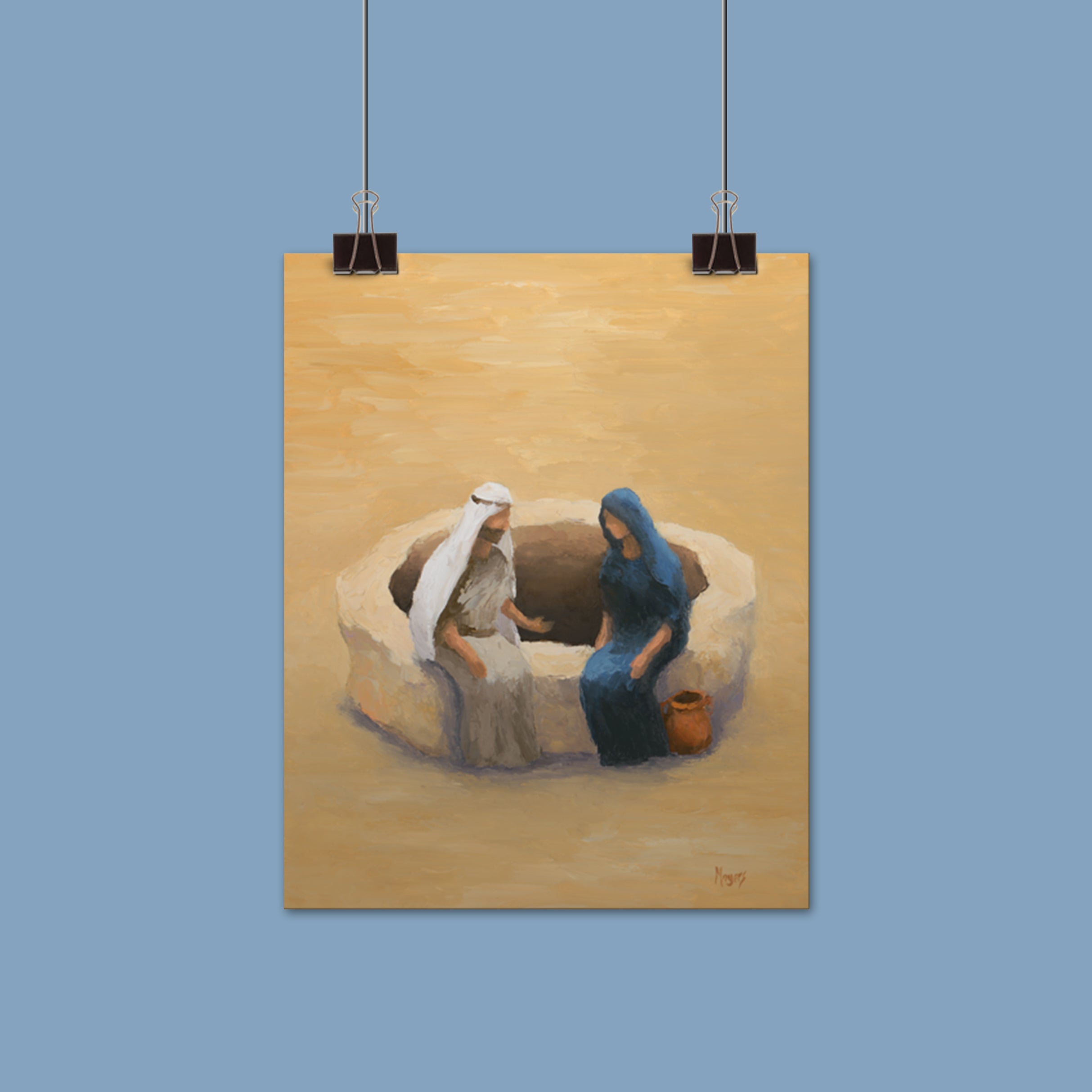 The Ascension Lenten Companion Fine Art Prints: Conversation at the Well