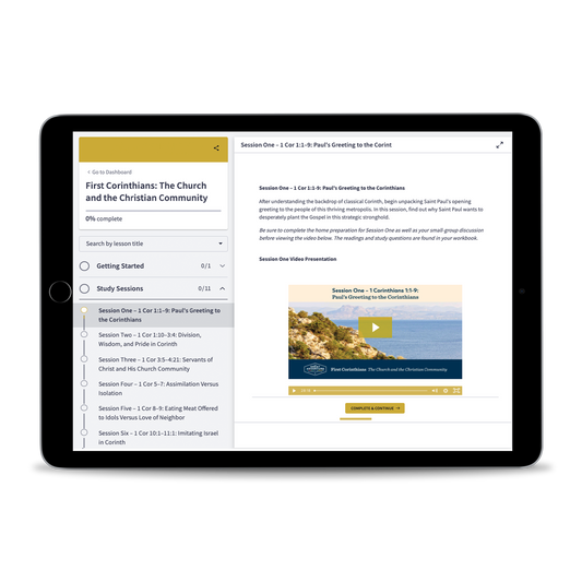 First Corinthians: The Church and the Christian Community Online Access