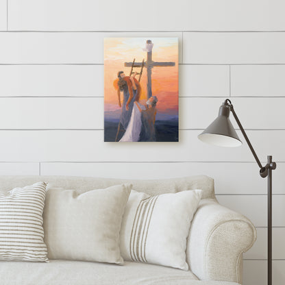 The Ascension Lenten Companion Fine Art Canvas Prints: Descent