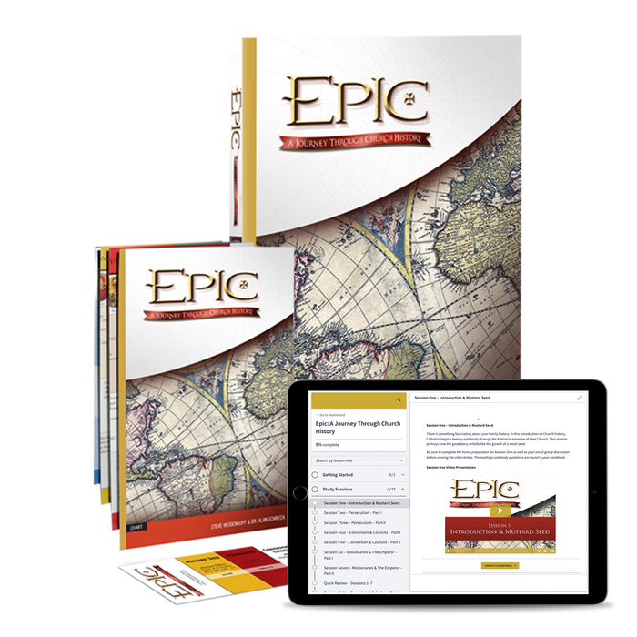 Epic: Journey Through Church History Study Set with Digital Access