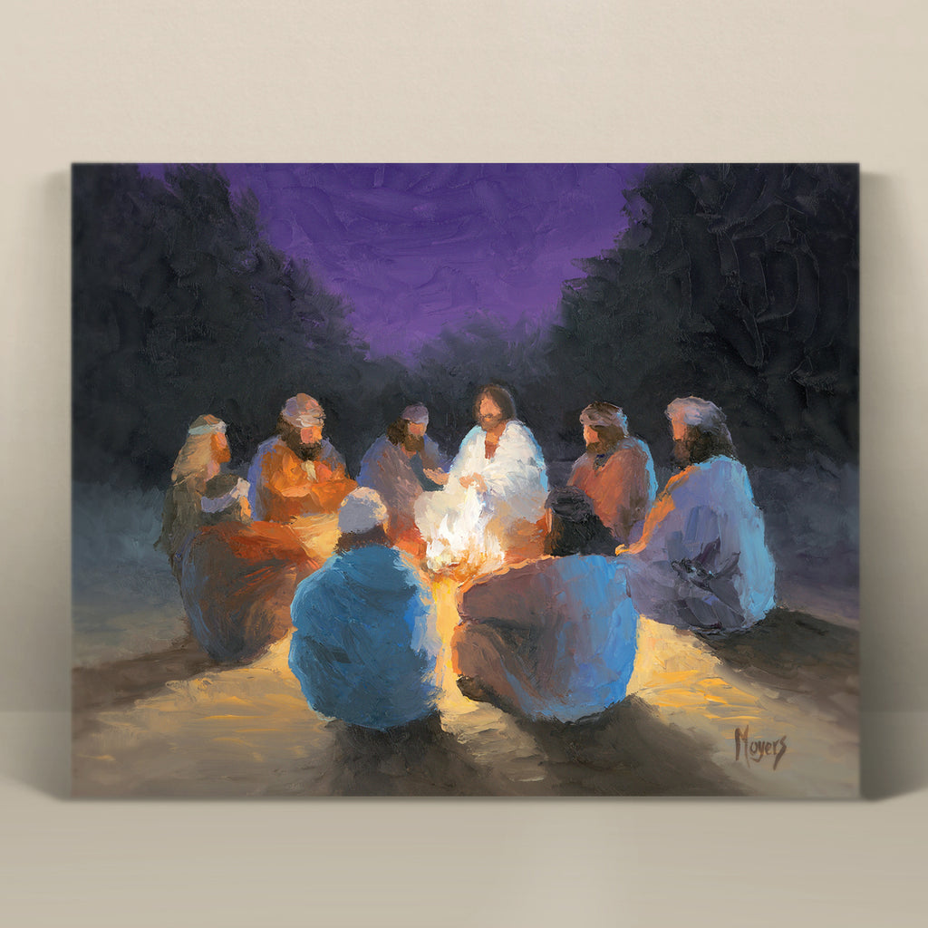 Estampas artísticas de Ascension Lenten Companion: Al calor de la chimenea