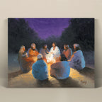 Estampas artísticas de Ascension Lenten Companion: Al calor de la chimenea