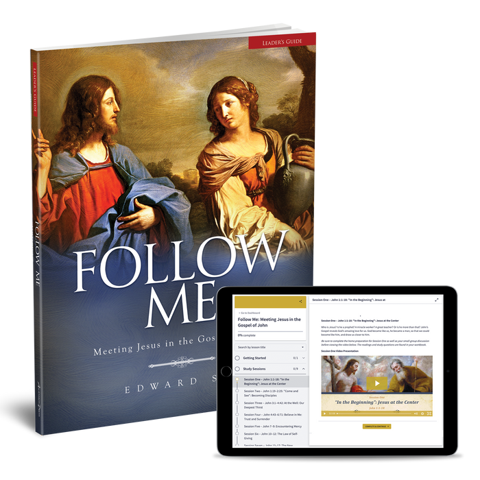 Follow Me: Meeting Jesus in the Gospel of John Leader's Guide with Digital Access