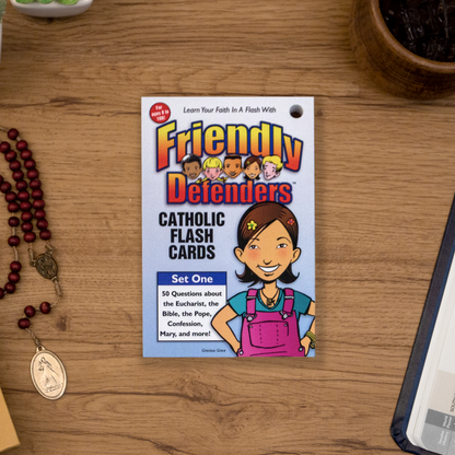 Friendly Defenders: Catholic Flash Cards