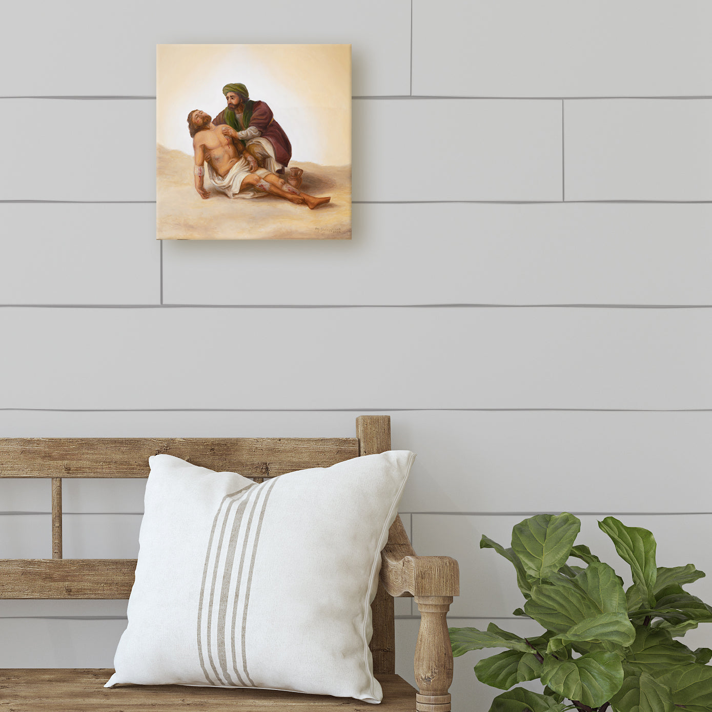 Canvas Print - The Good Samaritan (12x12)