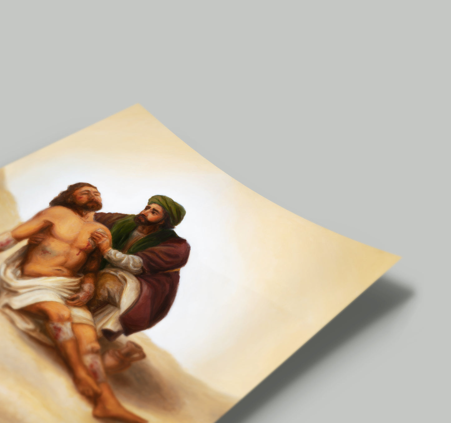 Fine Art Print - The Good Samaritan (12x12)