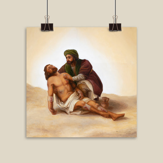 Fine Art Print - The Good Samaritan (12x12)