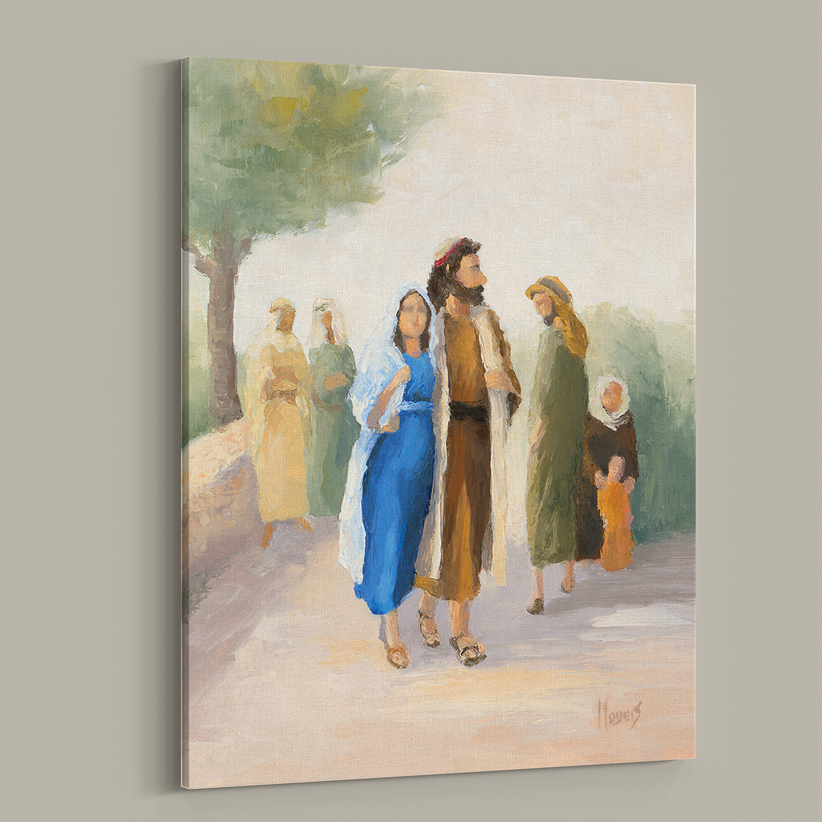 Rejoice! Fine Art Canvas Prints: Guarded