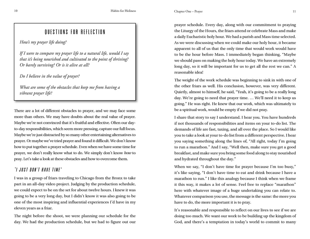 Habits for Holiness: Small Steps for Making Big Spiritual Progress