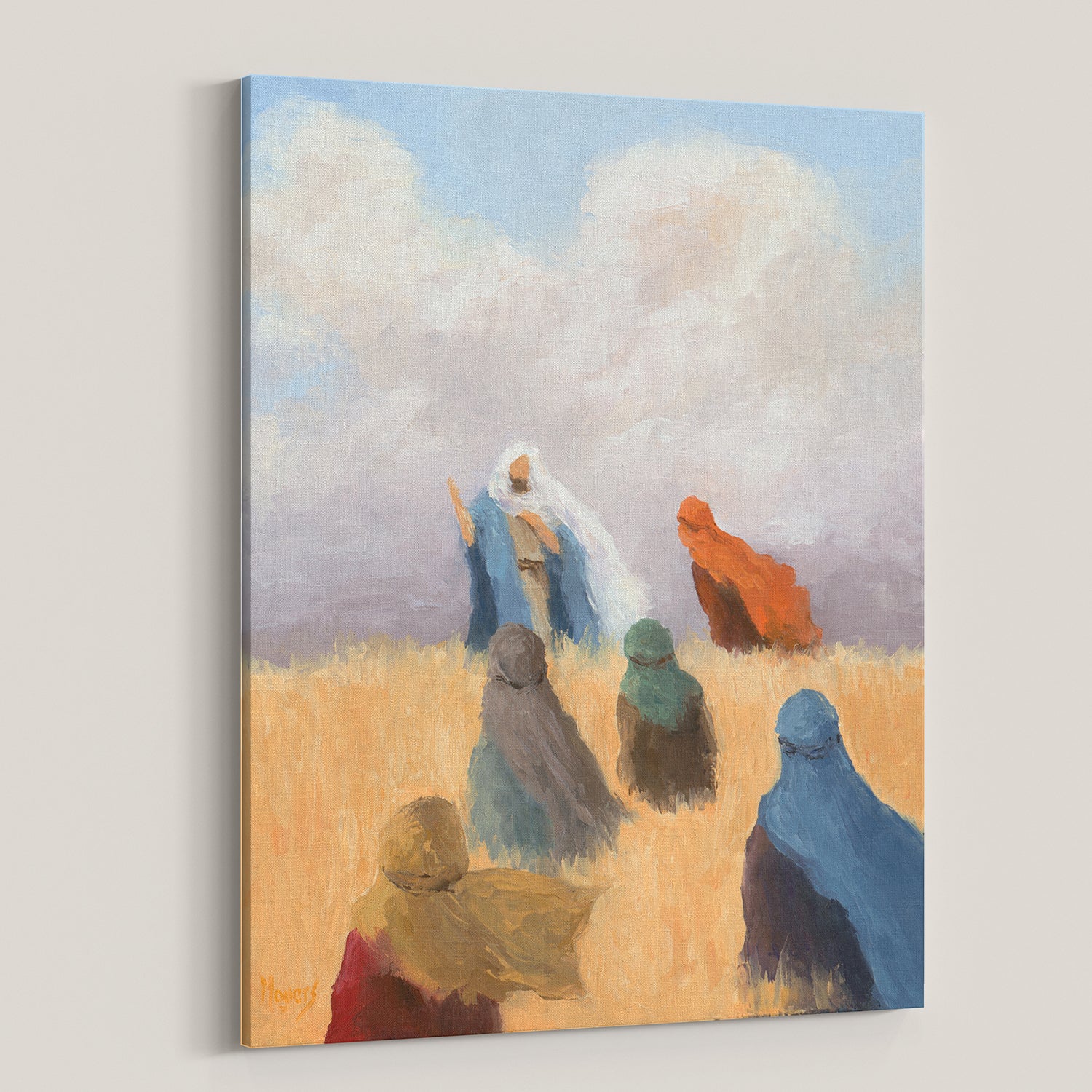 El compañero de Cuaresma de Ascension, impresiones artísticas de lienzo fino: Les dijo