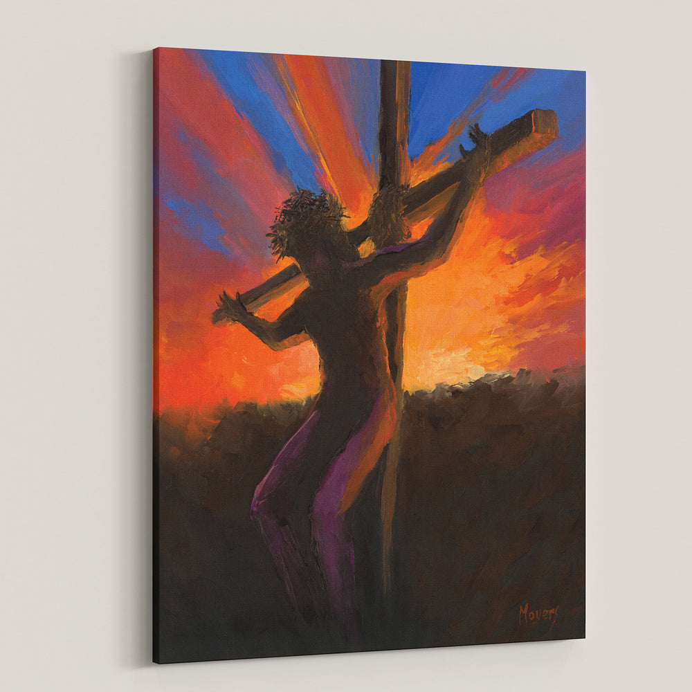 The Ascension Lenten Companion Fine Art Canvas Prints: He Was Crucified