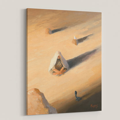 The Ascension Lenten Companion Fine Art Canvas Prints: He Was Tempted