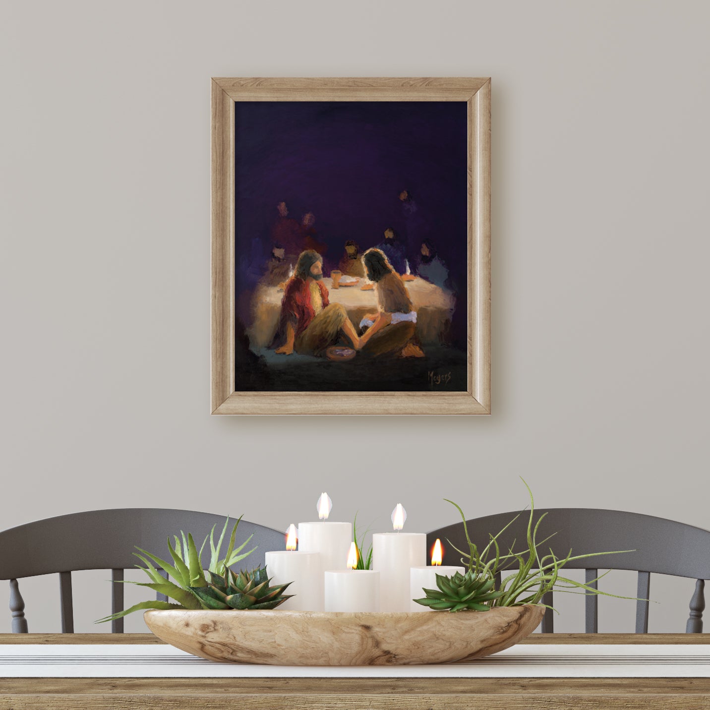 The Ascension Lenten Companion Art Prints: He Washed Their Feet