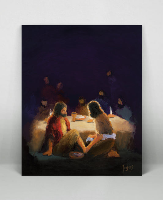 The Ascension Lenten Companion Art Prints: He Washed Their Feet