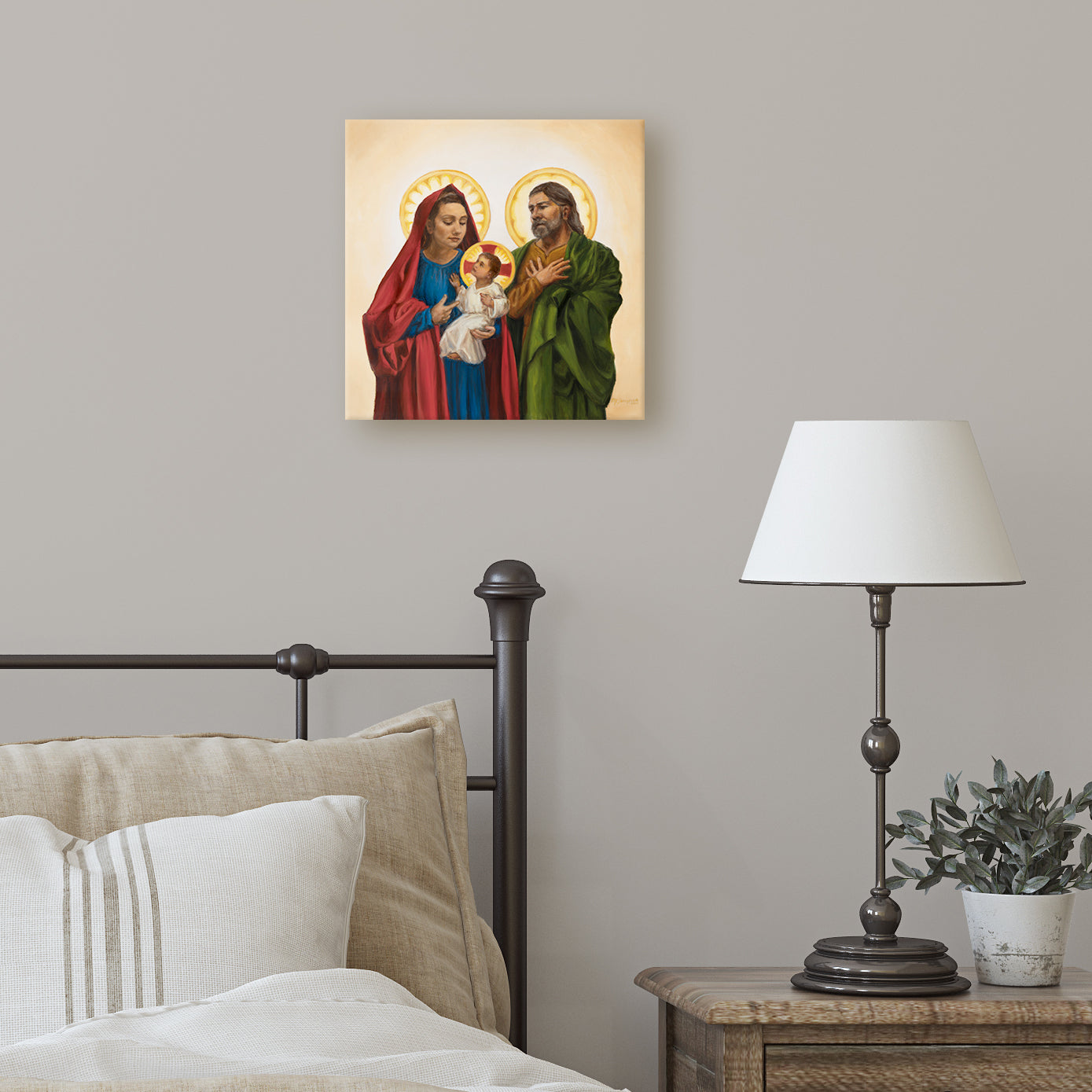 Canvas Print - The Holy Family (12x12)