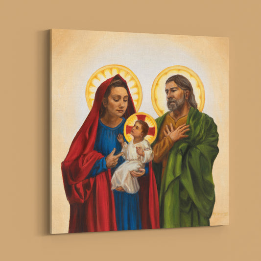 Canvas Print - The Holy Family (12x12)