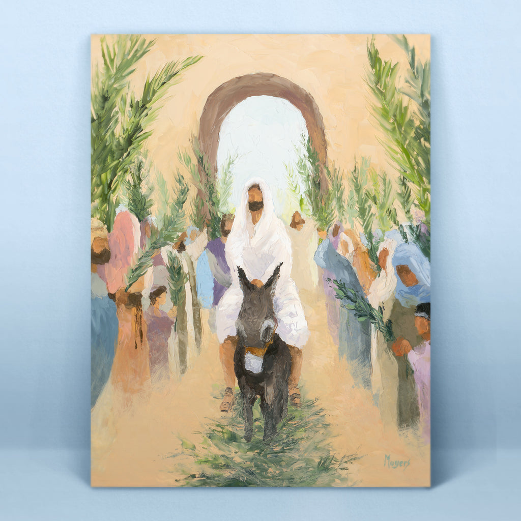 Las láminas de arte del Devocionario de Cuaresma de Ascension: ¡Hosanna!