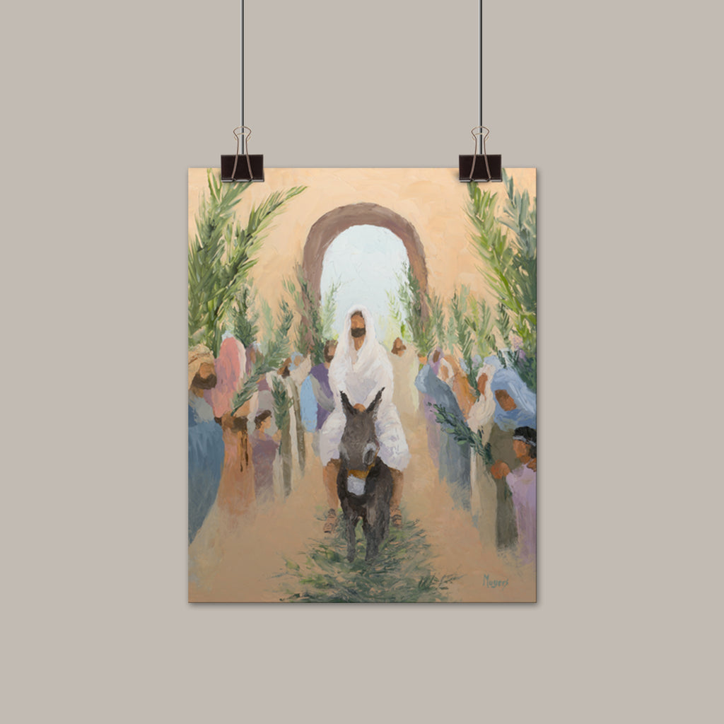 Las láminas de arte del Devocionario de Cuaresma de Ascension: ¡Hosanna!