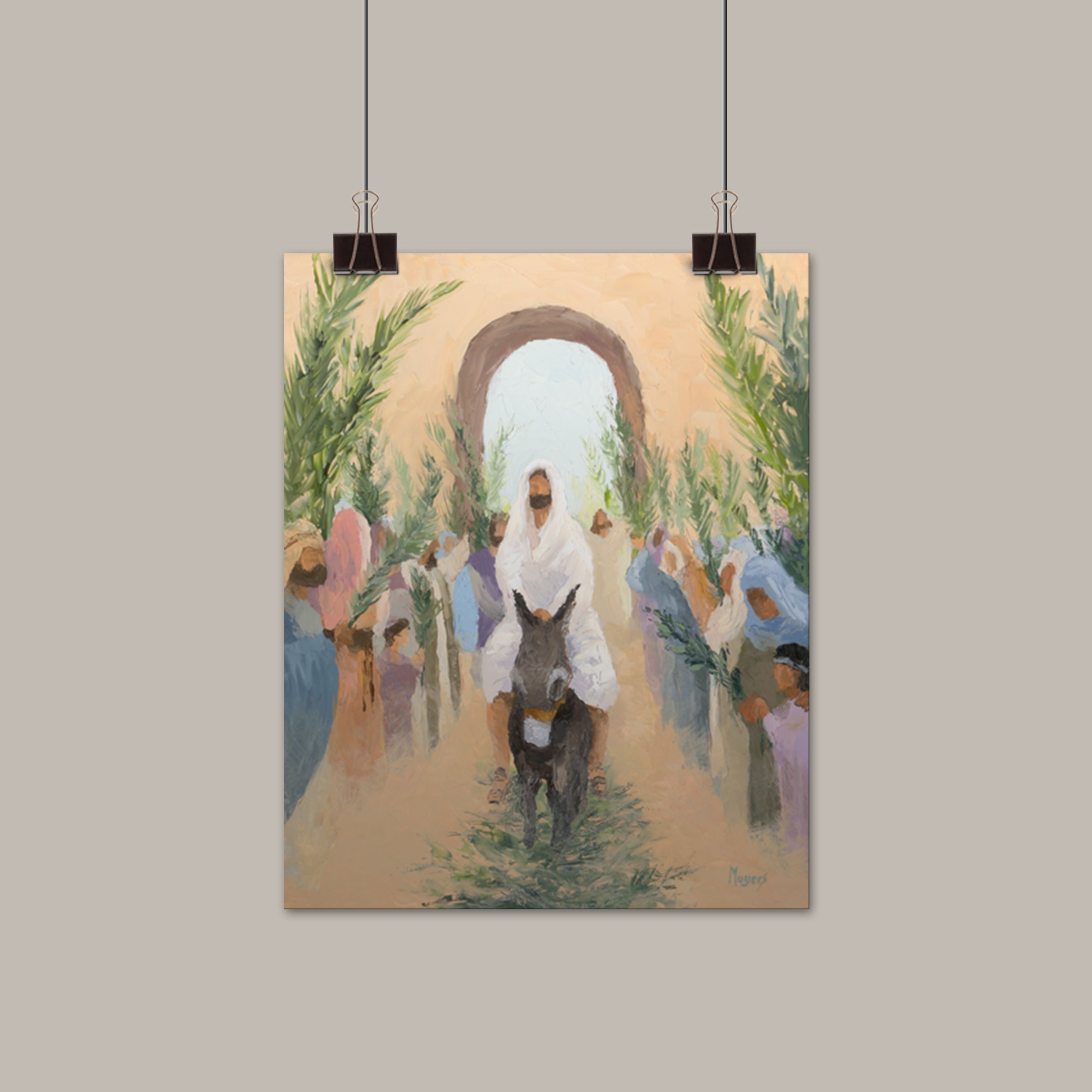 Las láminas de arte del Devocionario de Cuaresma de Ascension: ¡Hosanna!