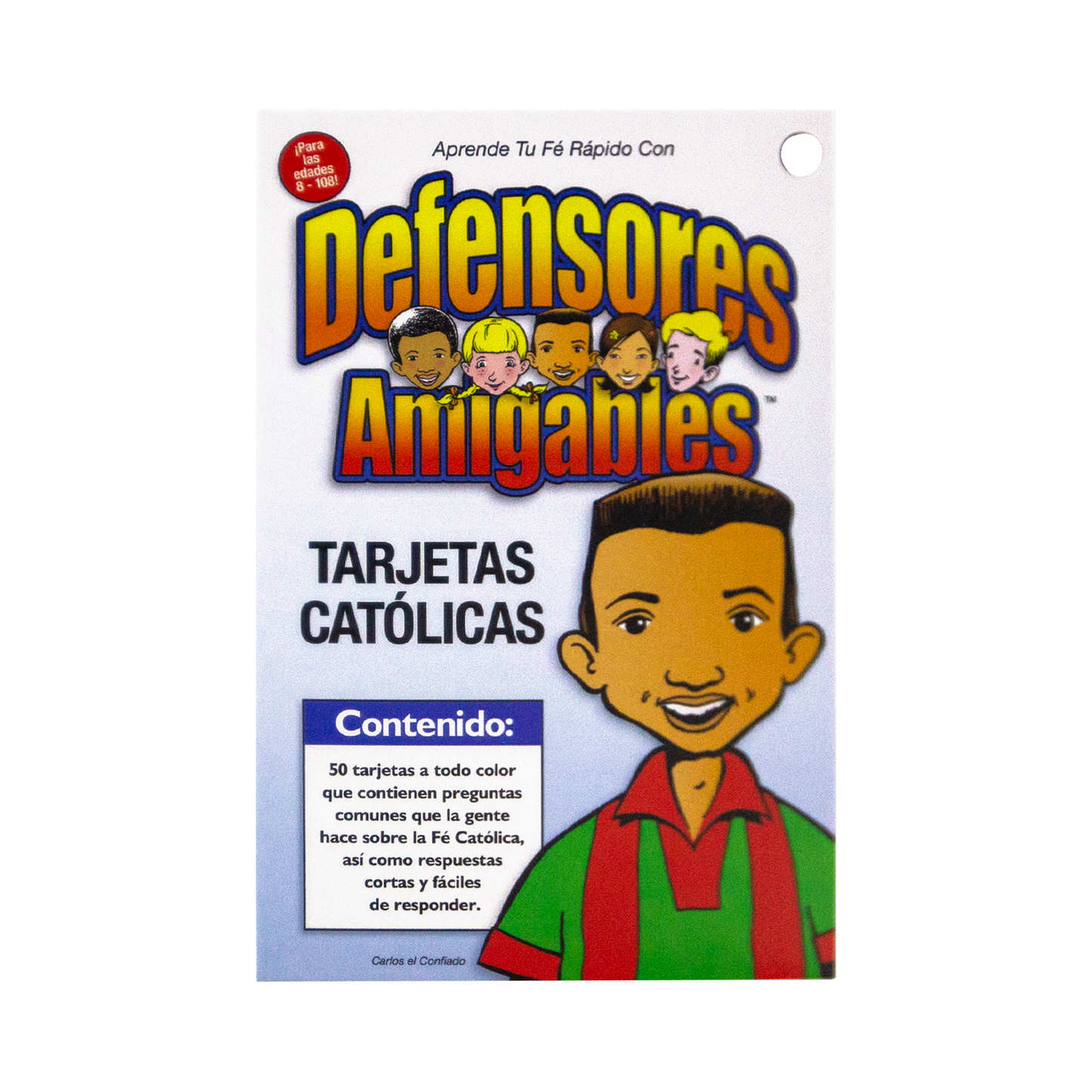 Friendly Defenders: Catholic Flash Cards, Spanish Edition