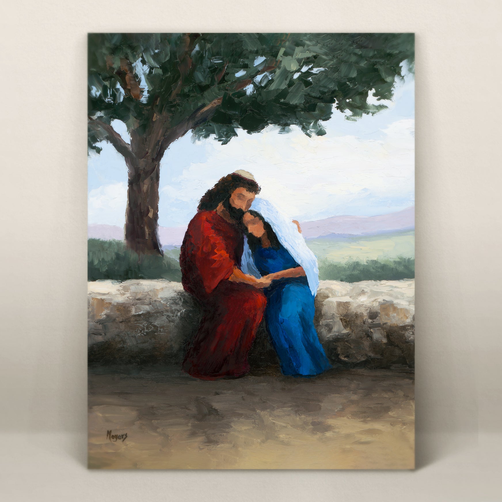 ¡Alégrense! Grabados de arte: José toma a María