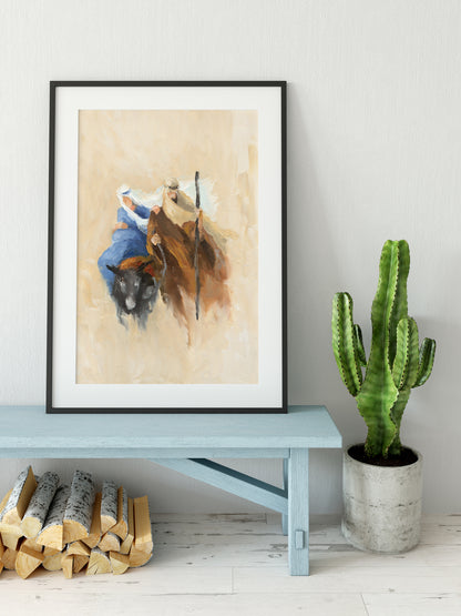 Rejoice! Art Prints: The Journey to Bethlehem