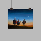 ¡Alégrate! Láminas artísticas: El viaje de los Reyes Magos