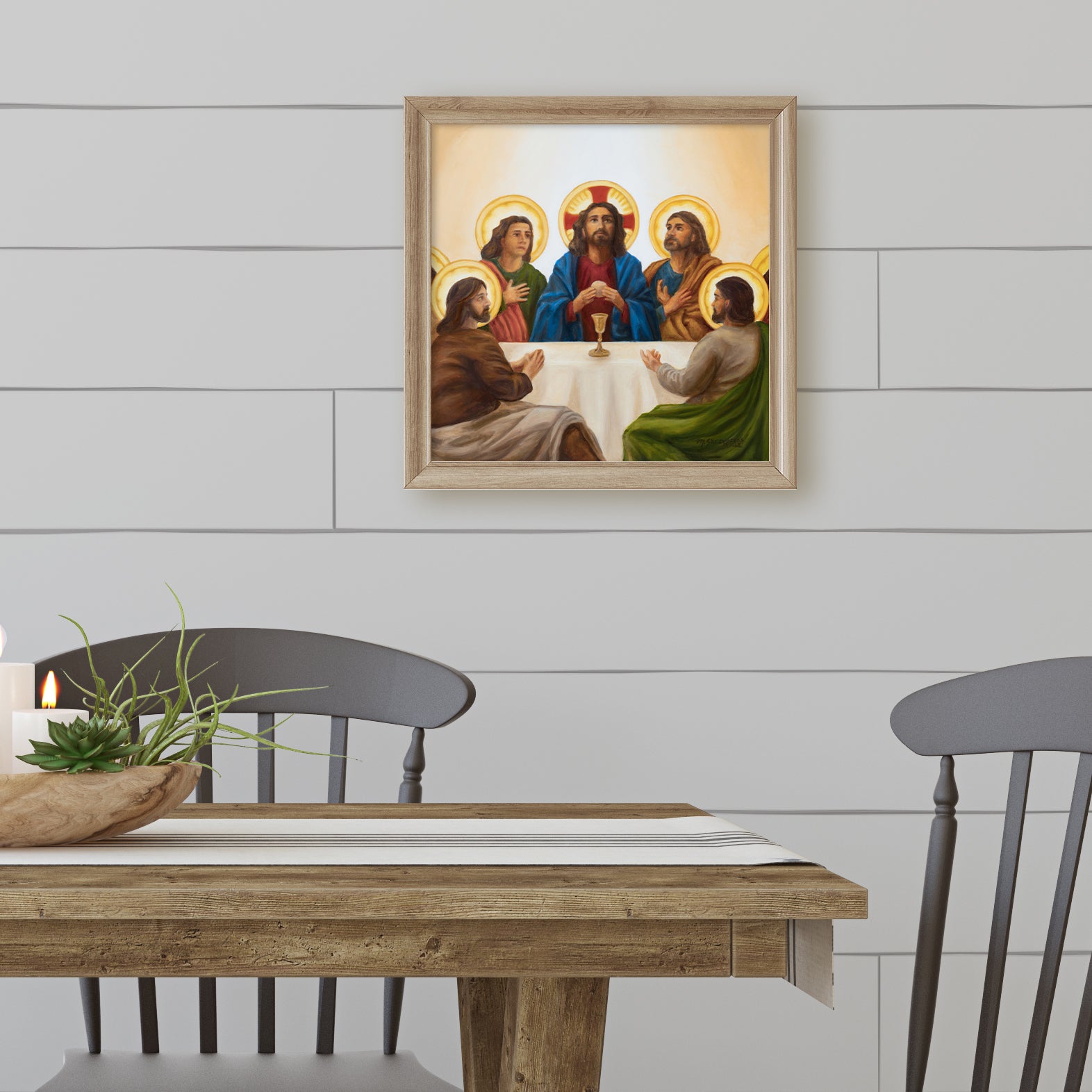 Impresión artística - La Última Cena (12x12)