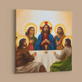Lienzo decorativo - La Última Cena (30x30 cm)
