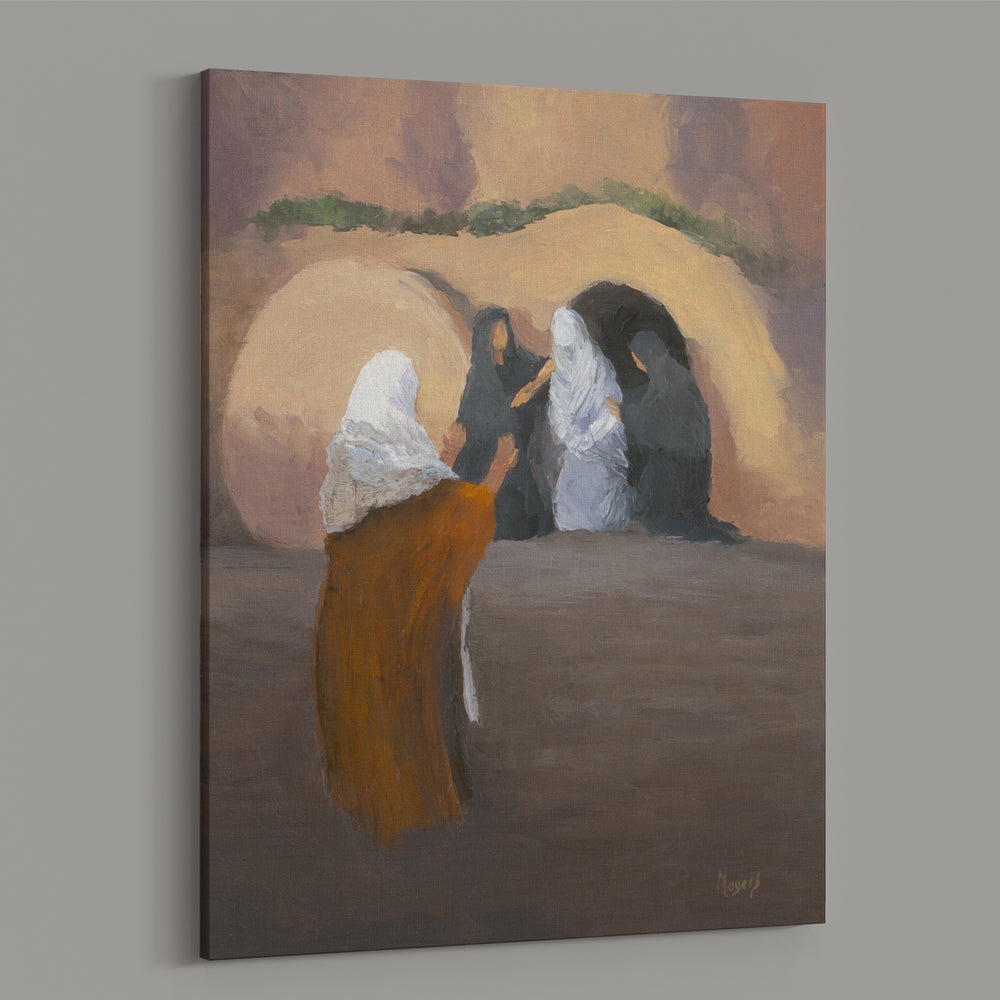The Ascension Lenten Companion Fine Art Canvas Prints: Lazarus Come Out!