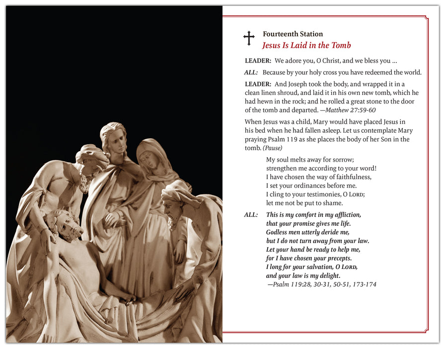 The Way of the Cross: Praying the Psalms with Jesus (Pack of 10)