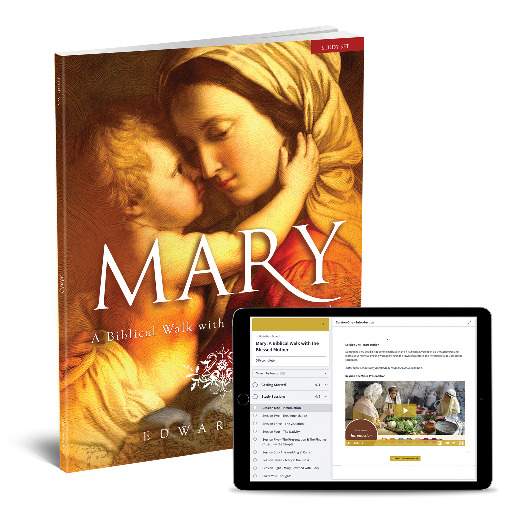 Mary: A Biblical Walk with the Blessed Mother Workbook with